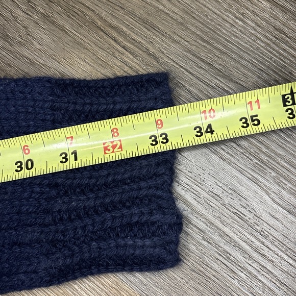 American Eagle Chunky Cardigan Women's Large Shawl Collar Snowflake Vintage Y2K - Picture 10 of 10